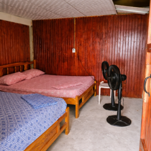 Affordable room Isla Perro San Blas beachfront accommodation two beds
